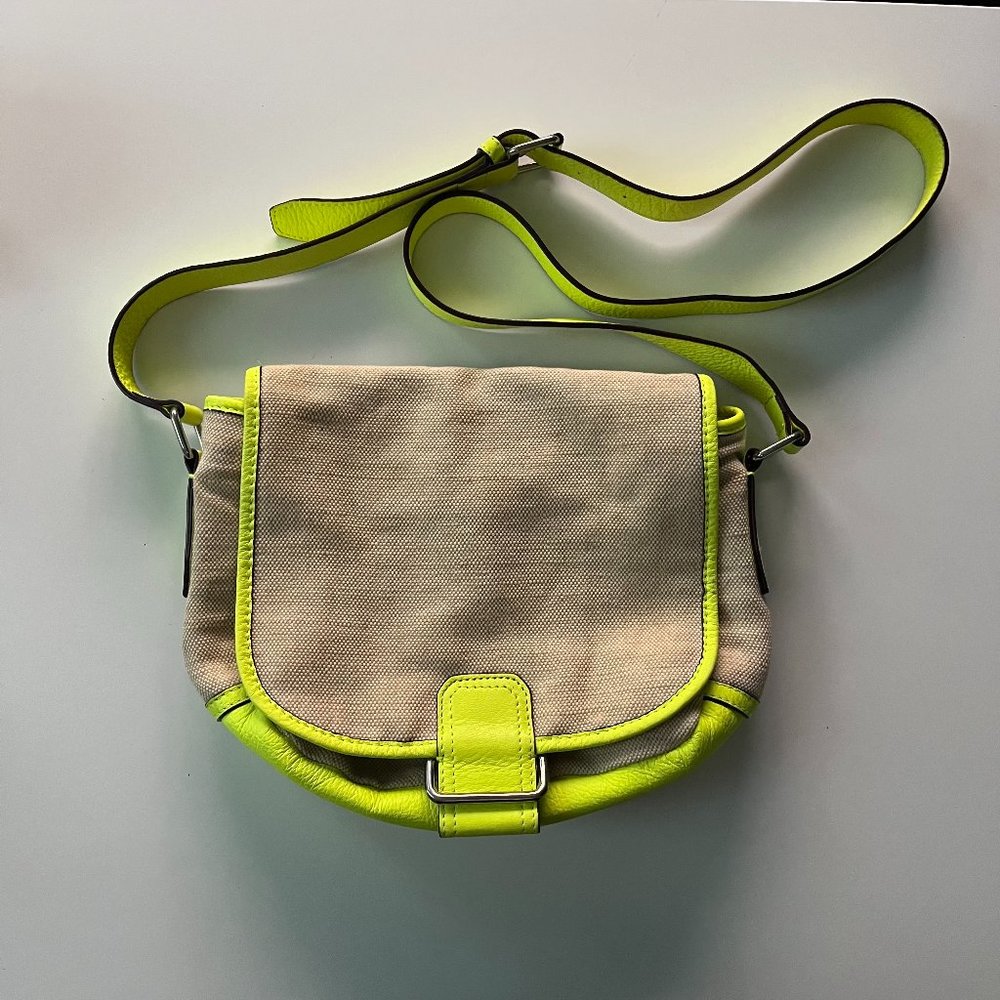 Neon Trim Crossbody Bag